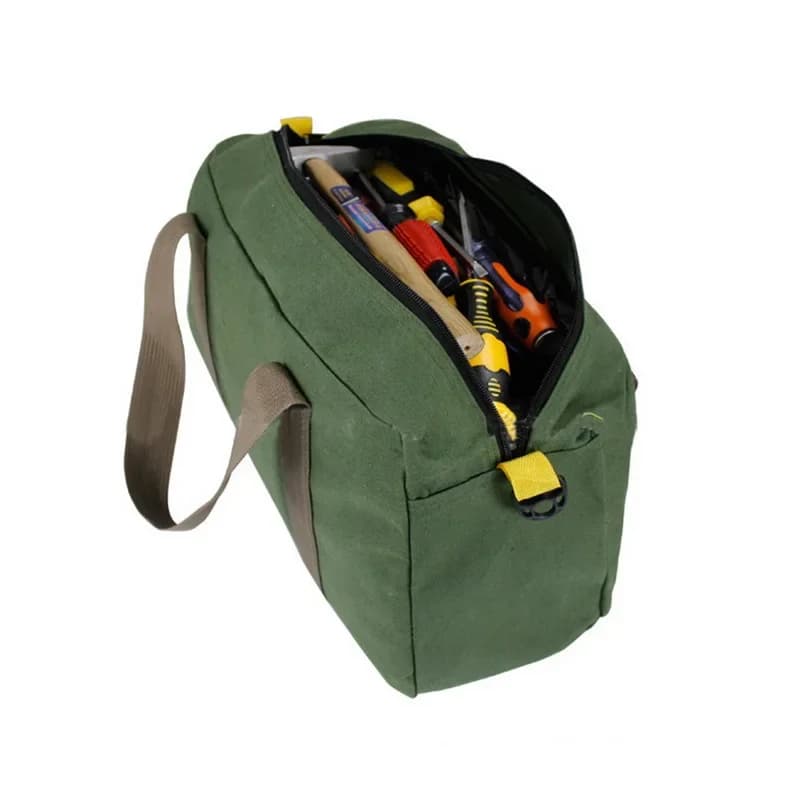 Bolsa Grande de Lona Impermeável para Ferramentas