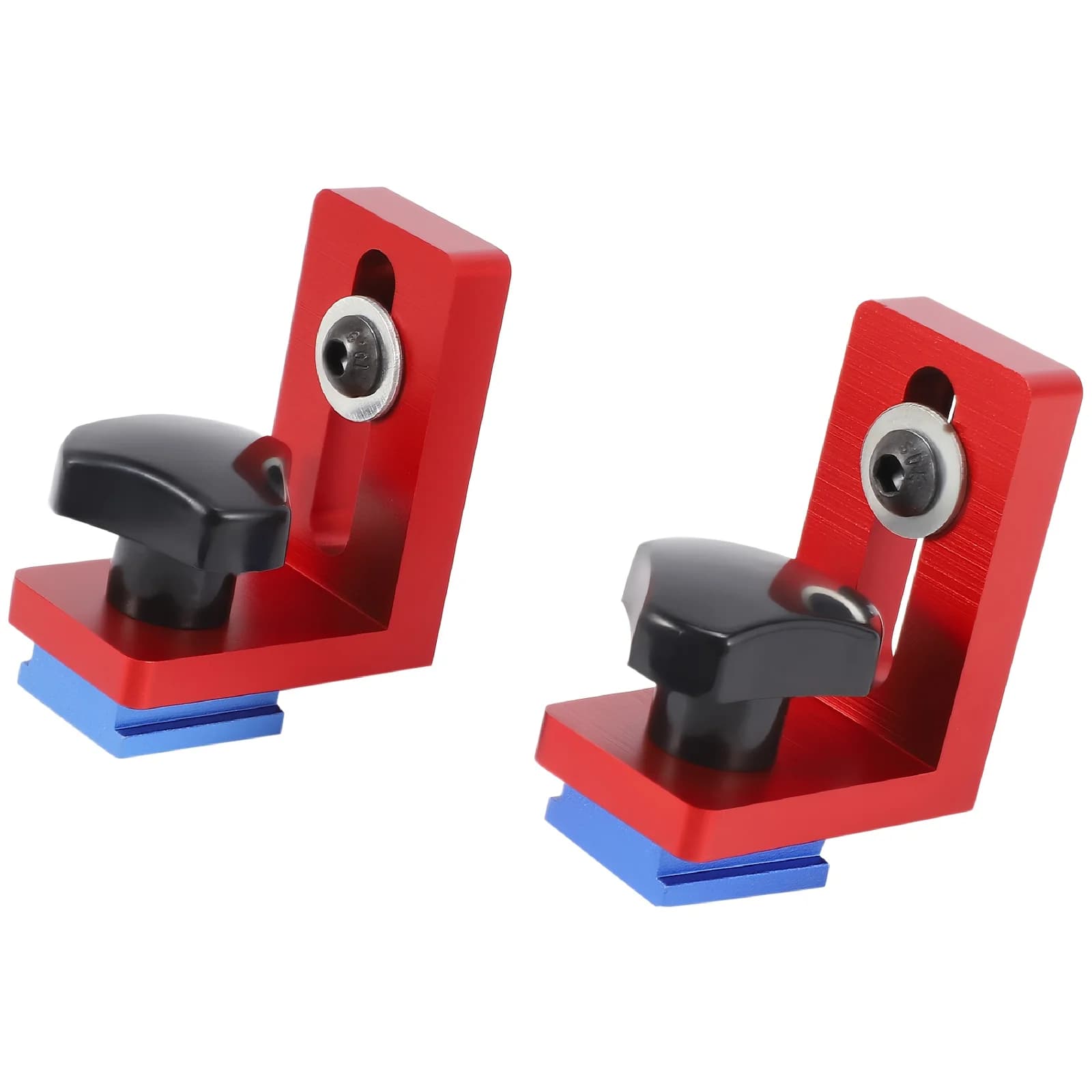 Kit c/ 2 Batentes Fixos T-Slot para Trilho de Esquadro Tipo 30