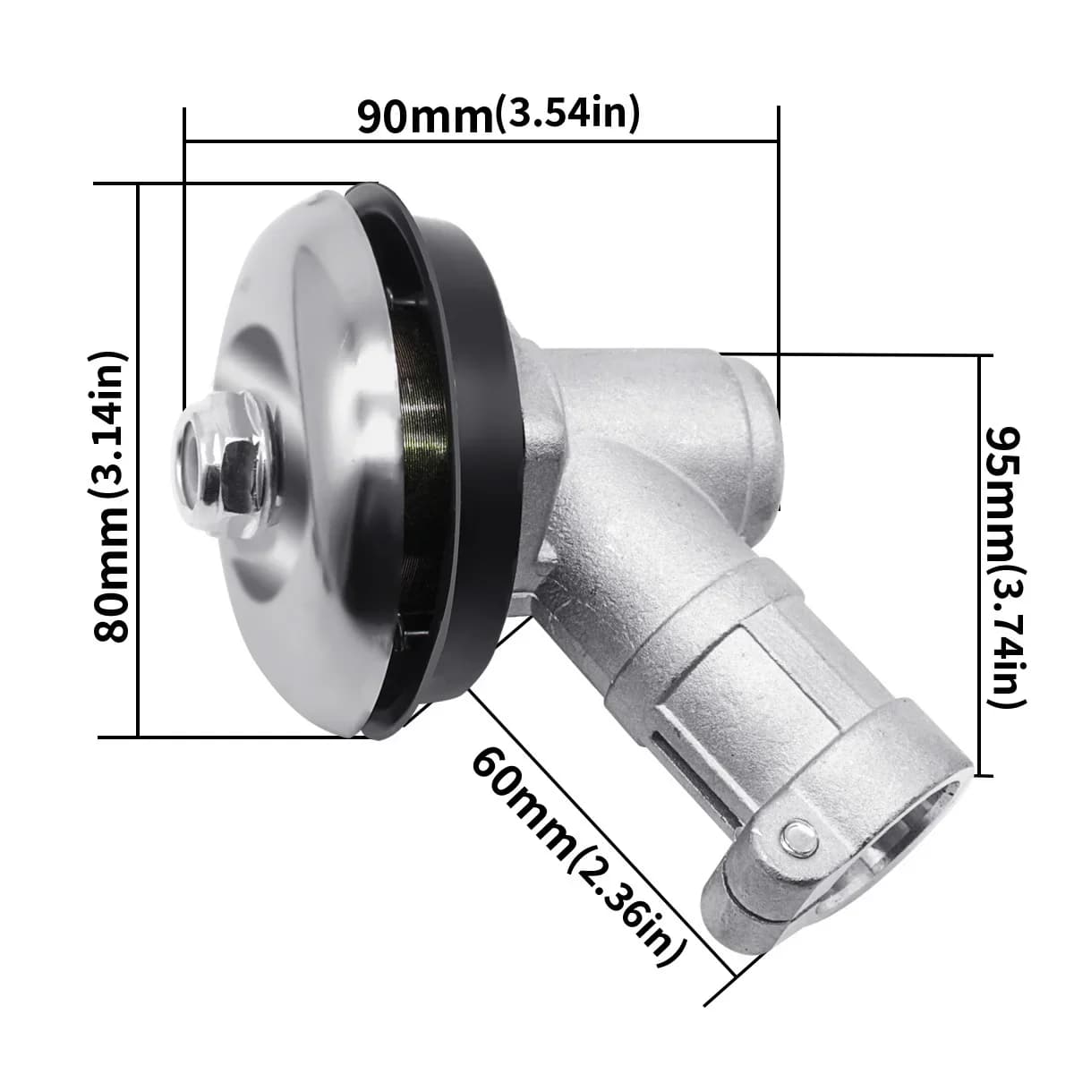 Cabeçote de Redução para Roçadeiras 26/28mm