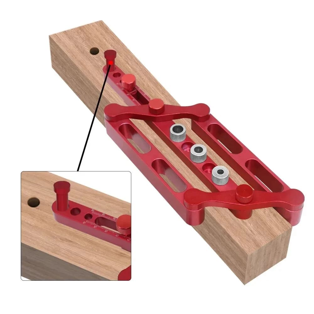 Gabarito de Furação Automática (Doweling Jig), Métrico 6/8/10mm