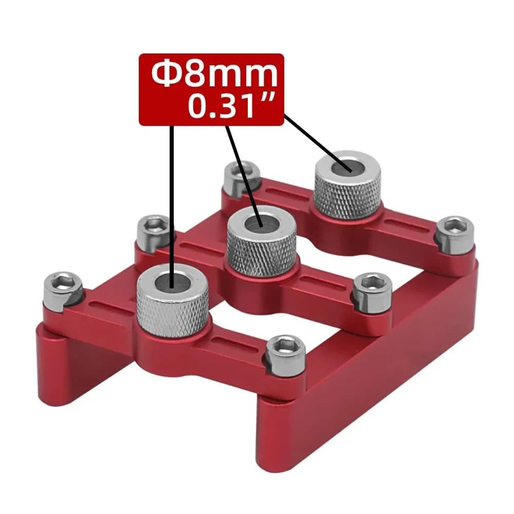 Gabarito Autocentrante para Cavilhas com Luvas de 3-10mm