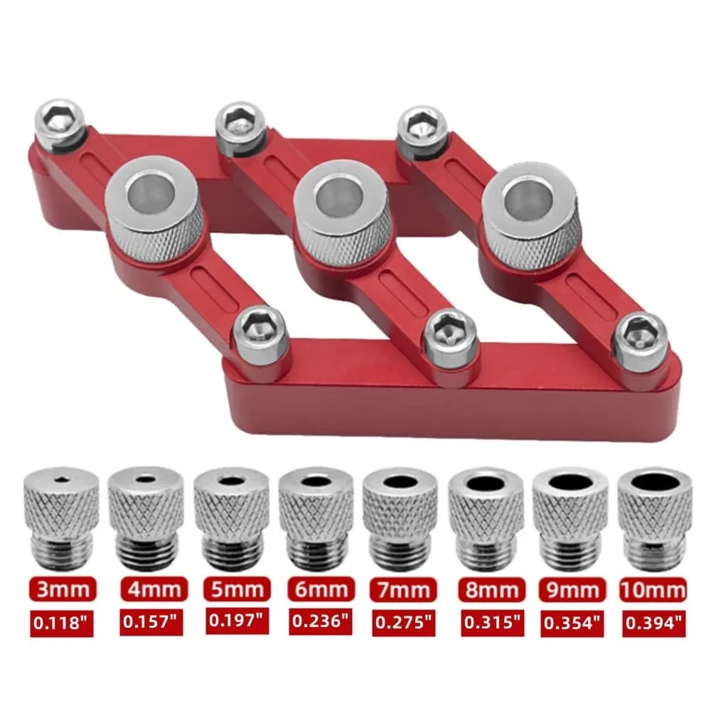 Gabarito Autocentrante para Cavilhas com Luvas de 3-10mm