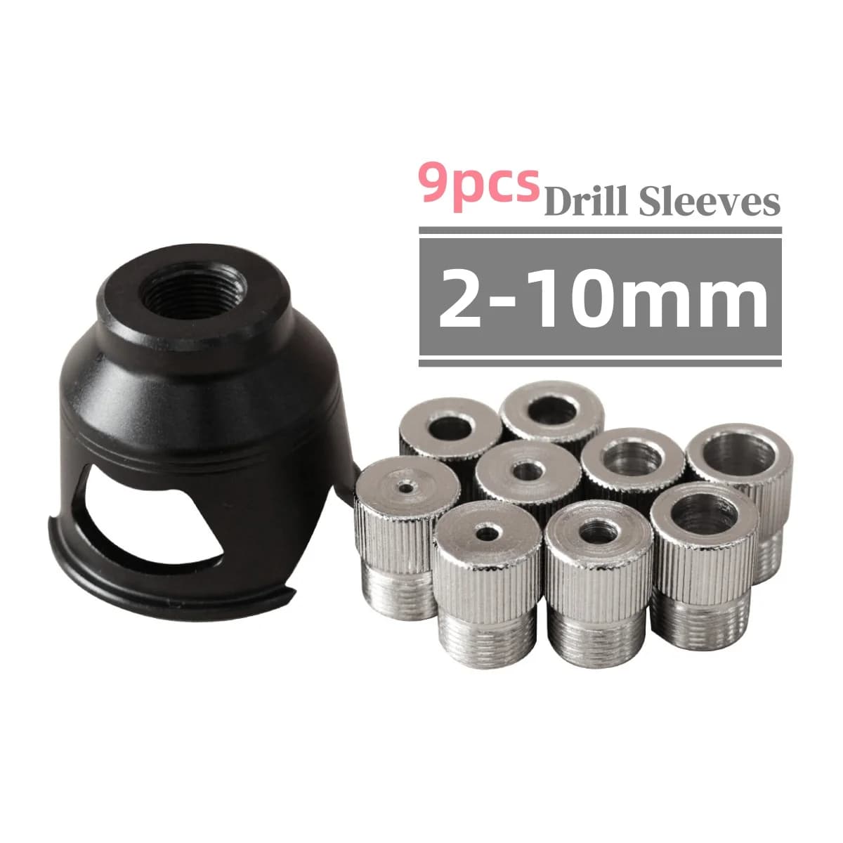Kit Guia de Furadeira Vertical para Cavilhas, 2-10mm