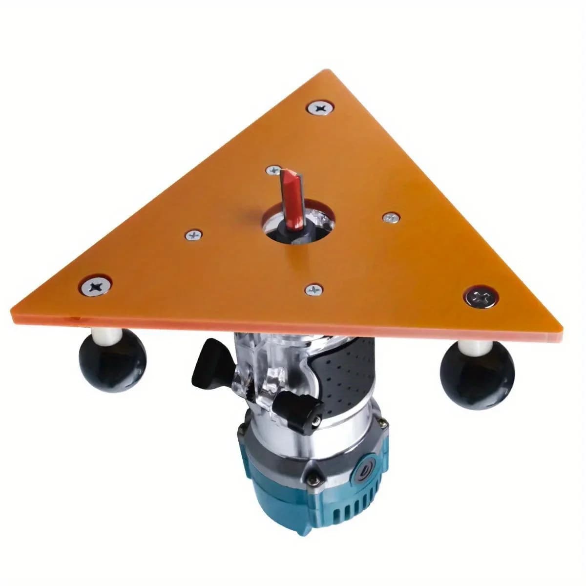 Base Triangular de Roteador para Entalhe