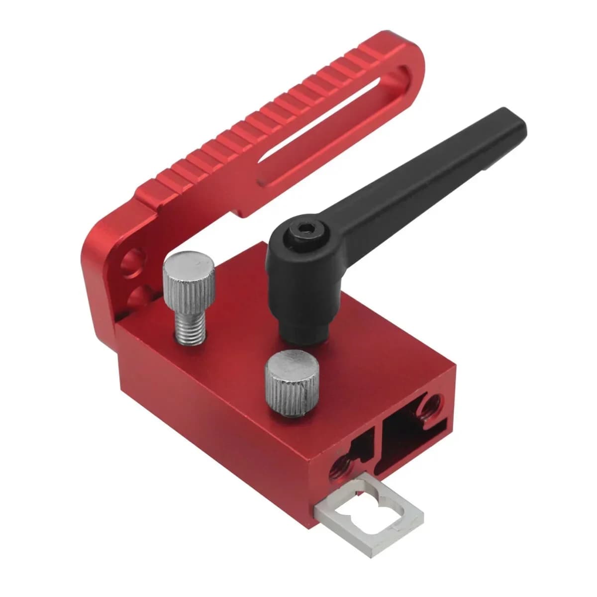 Batente Flip Ajustável em Aço Liga para Trilho de Esquadro
