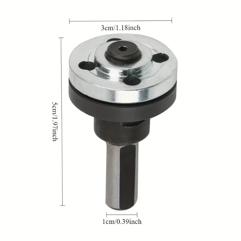 Adaptador Universal de Furadeira para Rodas de Polimento