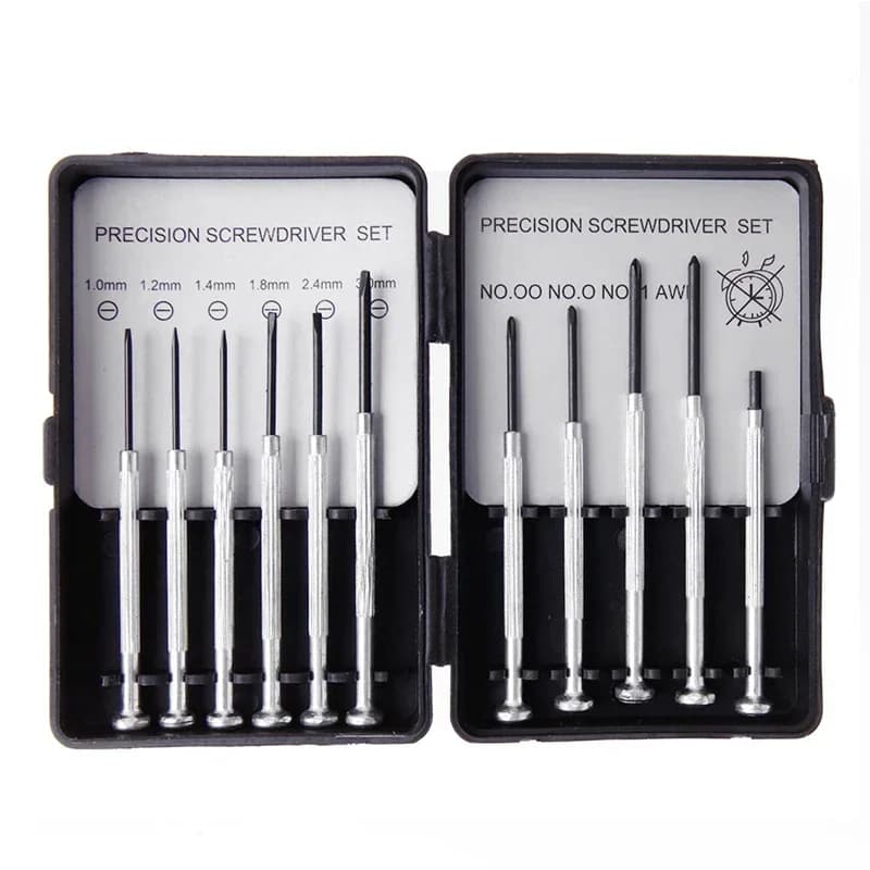 Kit de Chaves de Precisão Micro 11 Peças