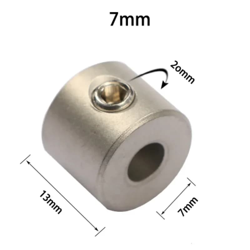Anéis de Parada em Aço Inoxidável para Guia de Cavilhas, 4-10mm