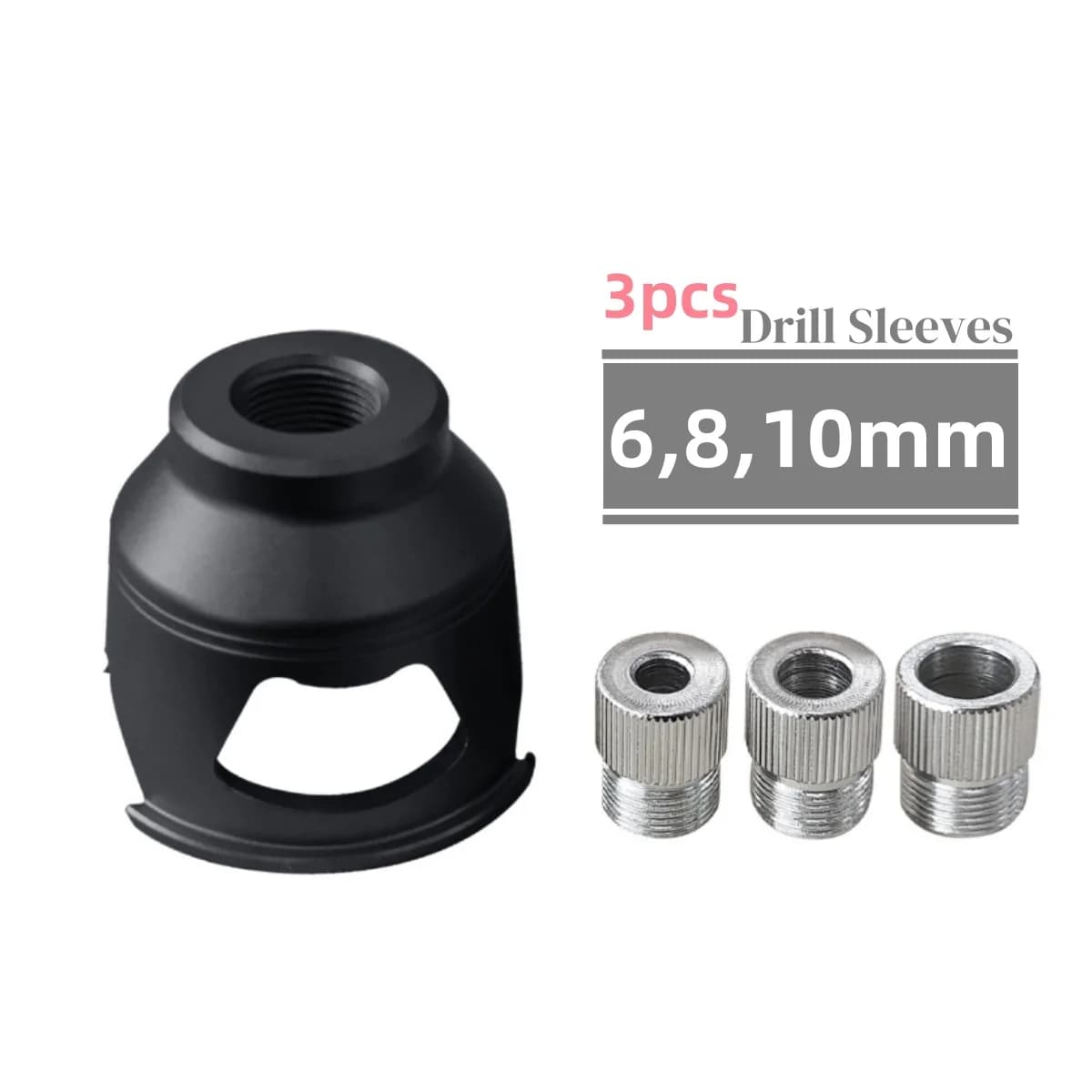 Kit Guia de Furadeira Vertical para Cavilhas, 2-10mm