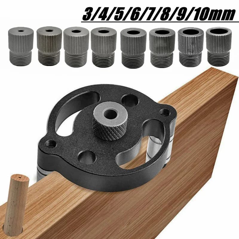 Gabarito Vertical Autocentrante para Furos de Bolso 3-10mm (Versão Aprimorada)