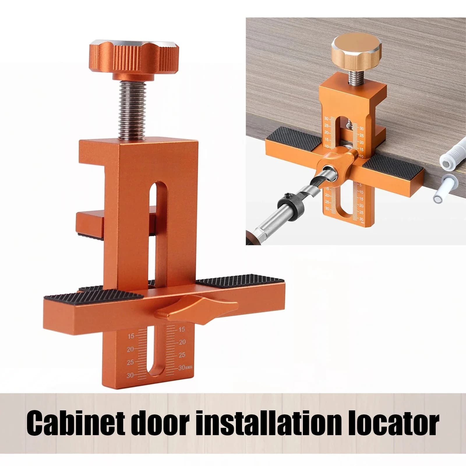 Gabarito de Instalação para Porta de Armário 10mm