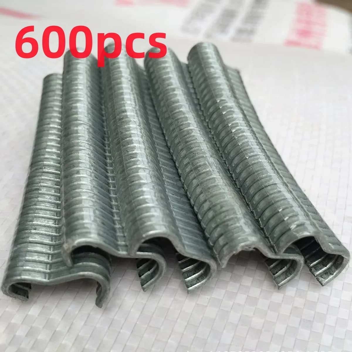 Alicate para Anéis de Porco com 600pcs Clipes de Aço Inox