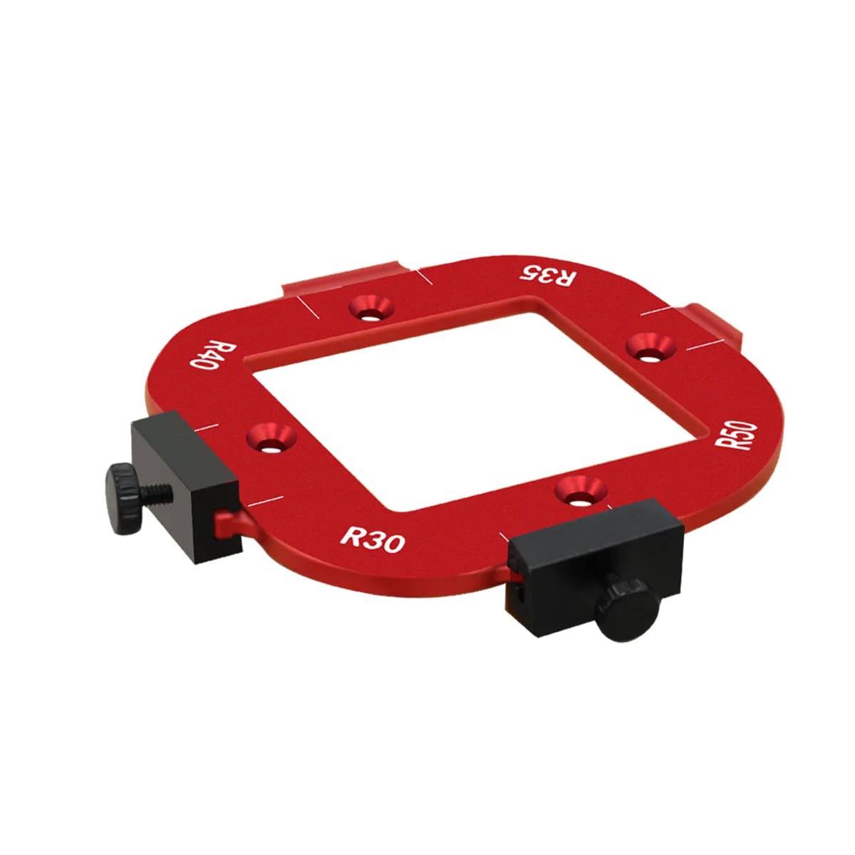 Gabarito de Raio de Canto e Ângulo de Arco 4-em-1 para Router