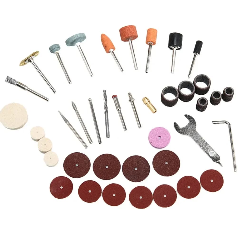 Kit de Polimento e Retificação Rotativa com 40 Peças Abrasivas Micro