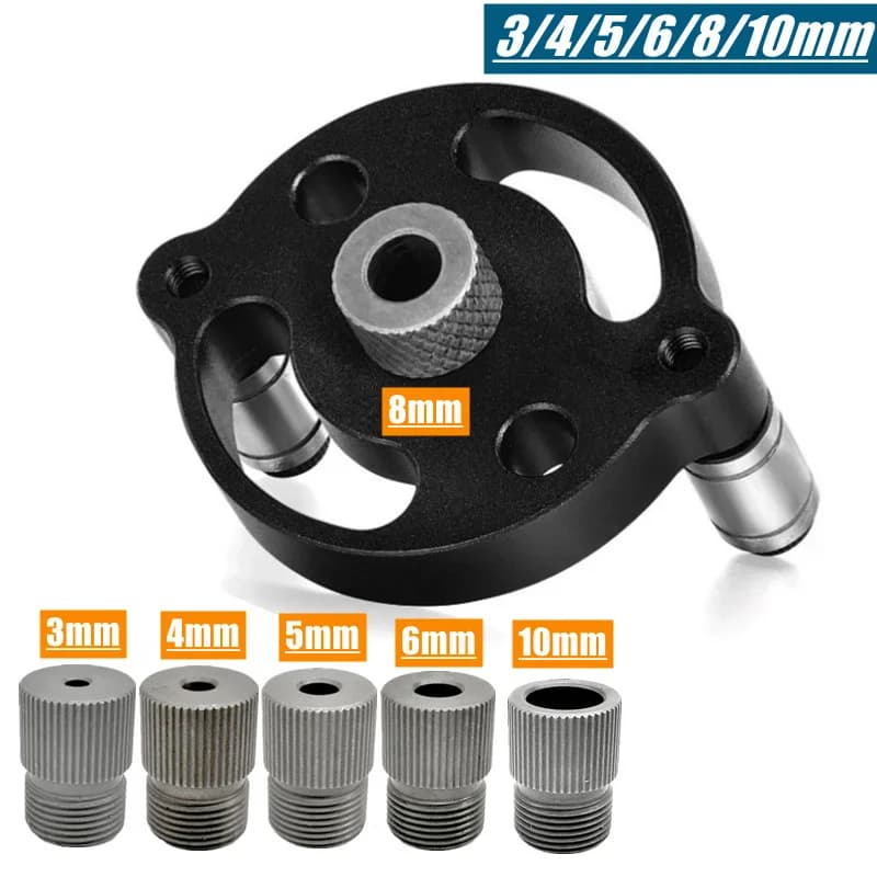 Gabarito Vertical Autocentrante para Furos de Bolso 3-10mm (Versão Aprimorada)