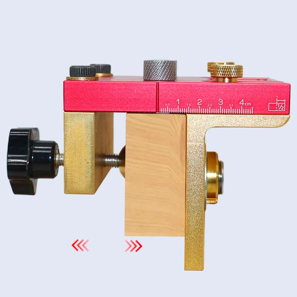 Gabarito 3-em-1 Ajustável para Cavilhas e Furos Tipo Pocket