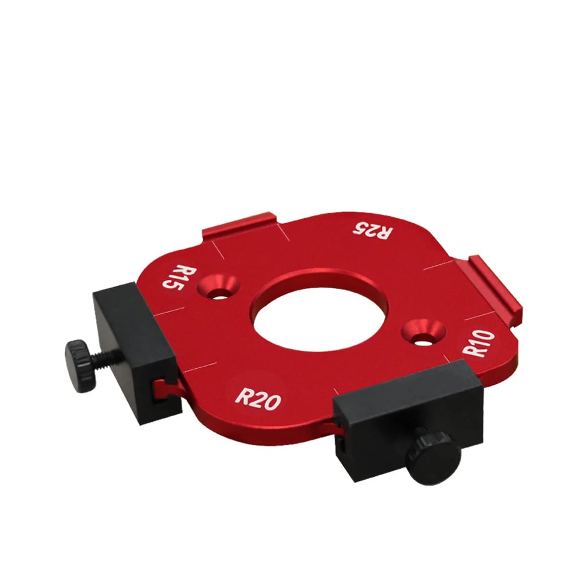 Gabarito de Raio de Canto e Ângulo de Arco 4-em-1 para Router