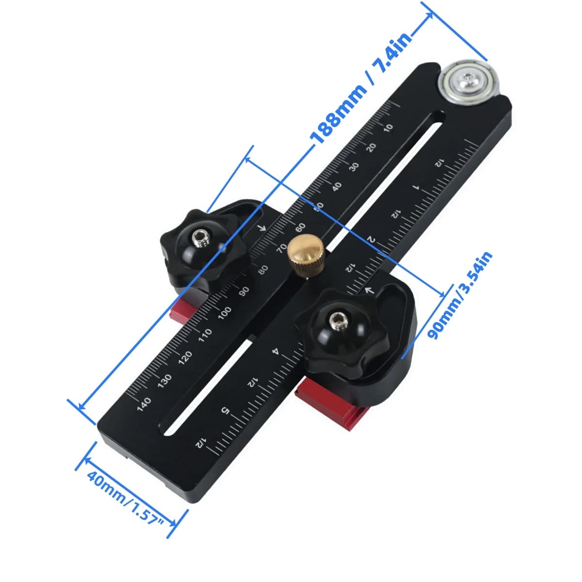 Gabarito de Corte Fino (Thin Rip Jig) Metálico para Segurança na Serra Circular