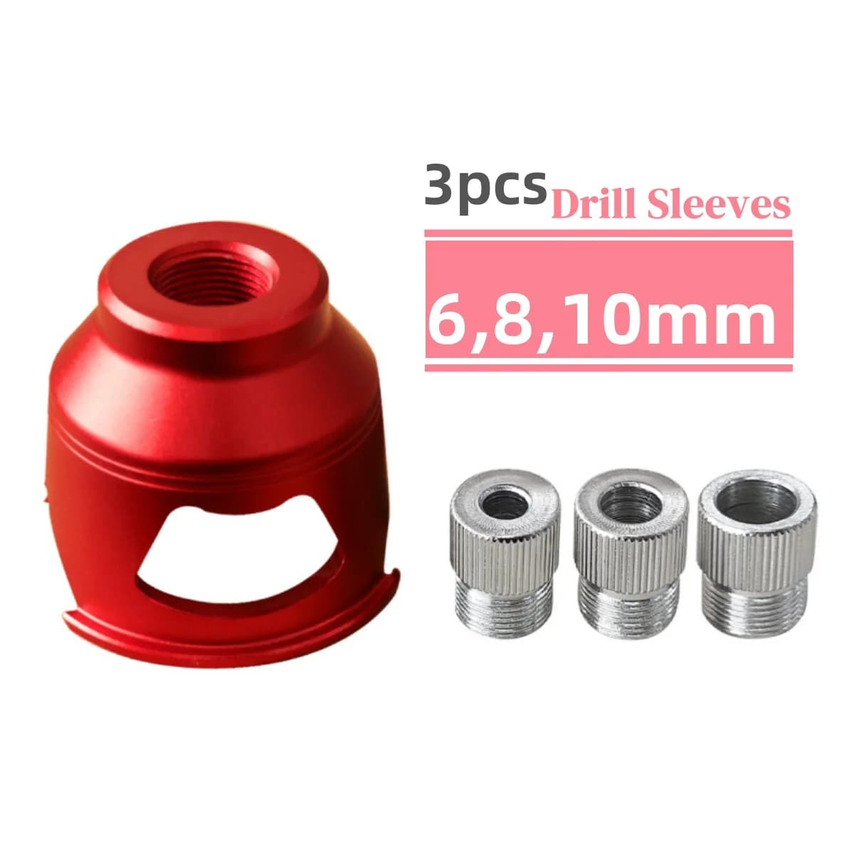 Kit Guia de Furadeira Vertical para Cavilhas, 2-10mm
