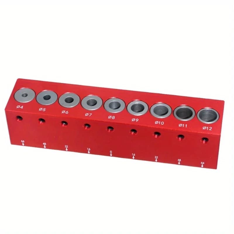 Guia de Furadeira Vertical para Furos de Bolso com Pinos 4-12mm